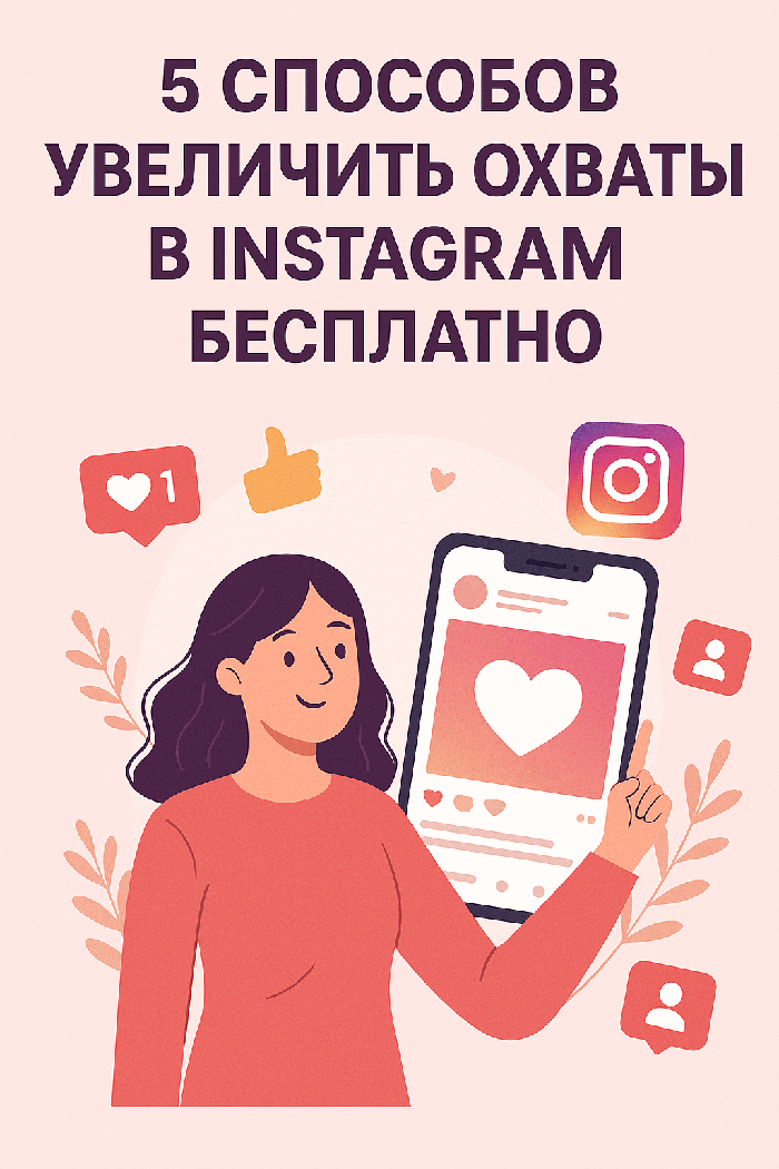 5 способов увеличить охваты в Instagram
