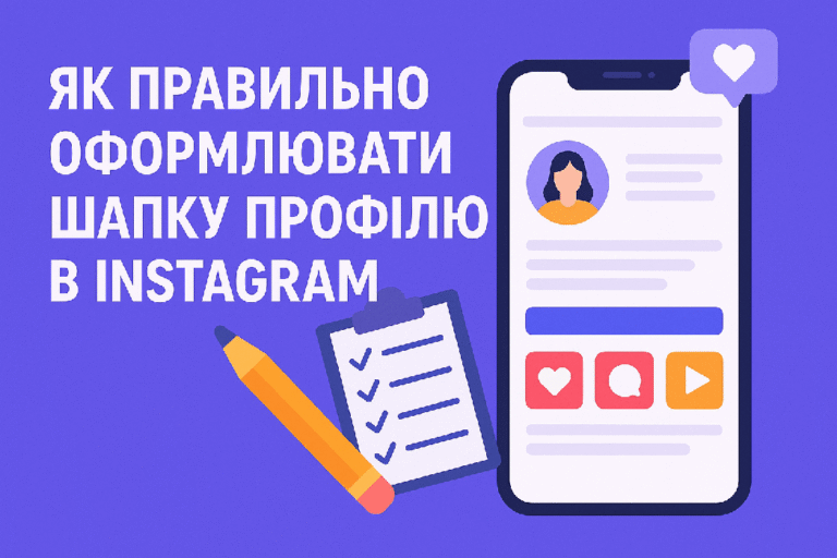 Як правильно оформляти шапку профілю в Instagram