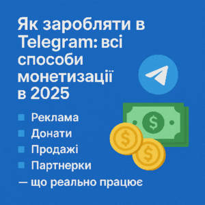 Як заробляти в Telegram