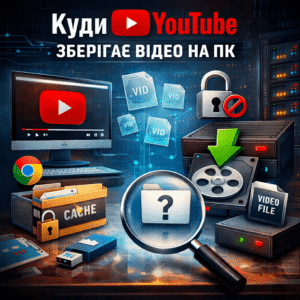 Куди YouTube зберігає відео на ПК