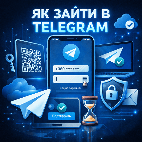 Як зайти в Telegram без коду