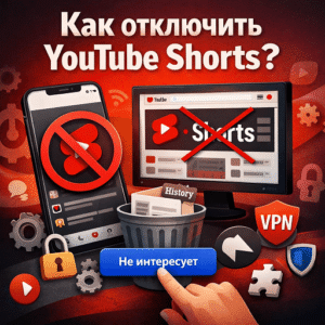 Как отключить youtube shorts