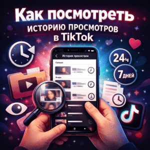 Как посмотреть историю просмотров в TikTok