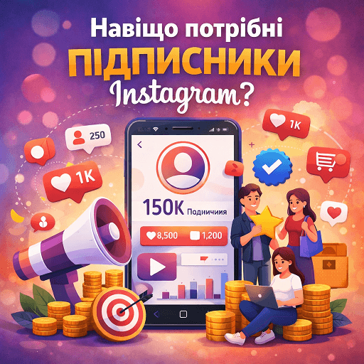 Навіщо потрібні підписники Instagram