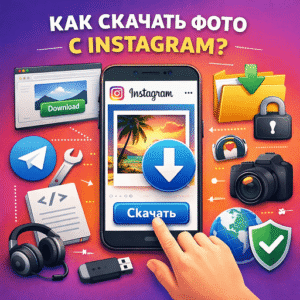 как скачать фото с инстаграм