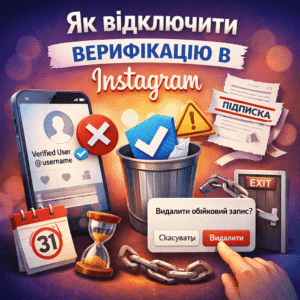 Як відключити верифікацію в Instagram