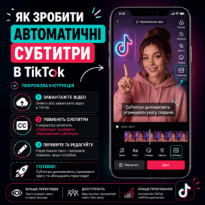 Як зробити автоматичні субтитри в TikTok