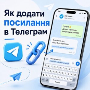 Як додати посилання в Telegram