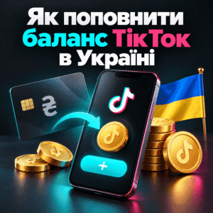 Як поповнити баланс ТікТок в Україні