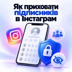 Як приховати підписників в Інстаграм